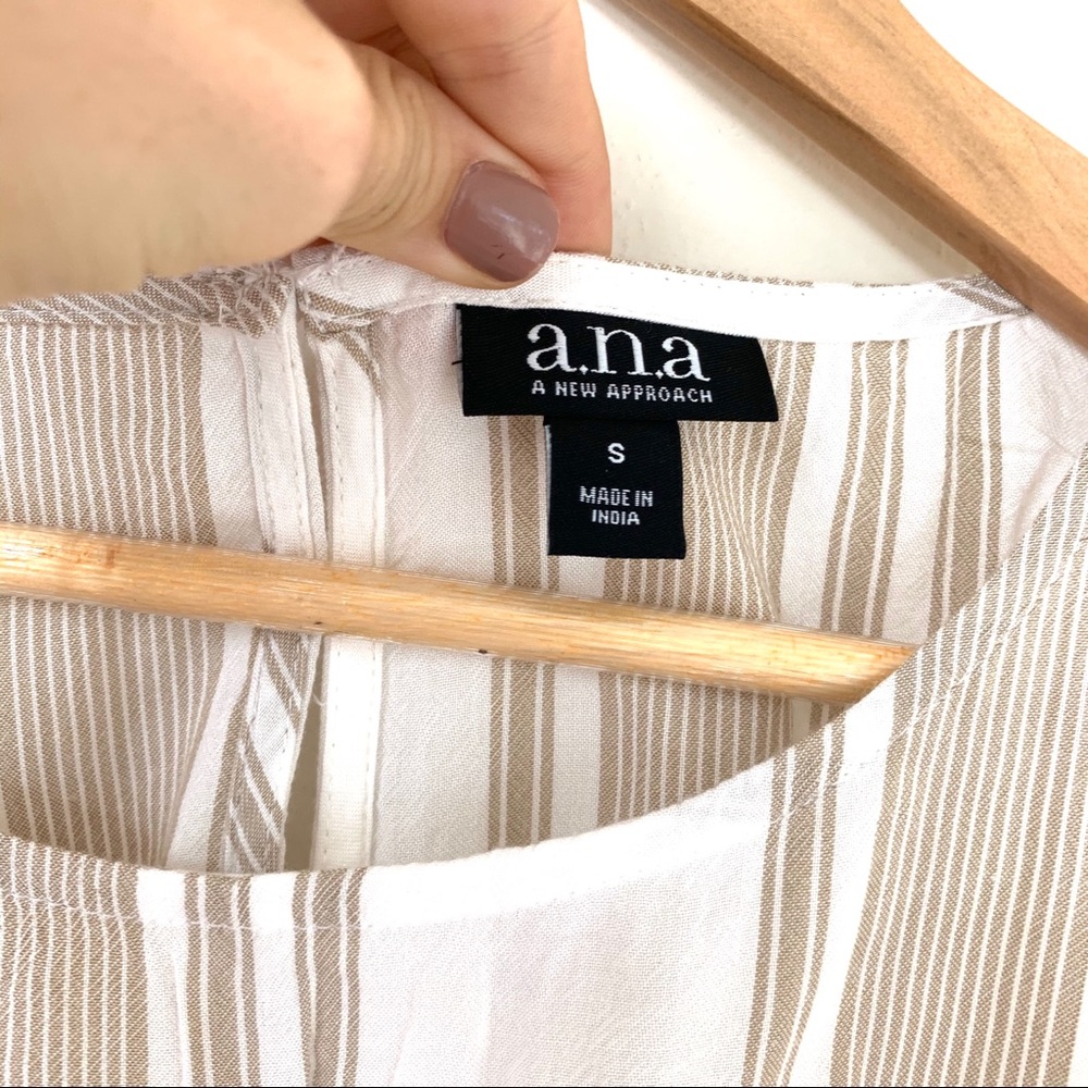 Ana | NWT Crop Tie Waist Tank Top Small - Picture 4 of 7